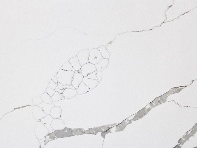 Calacatta Rio Quartz Countertop Sample