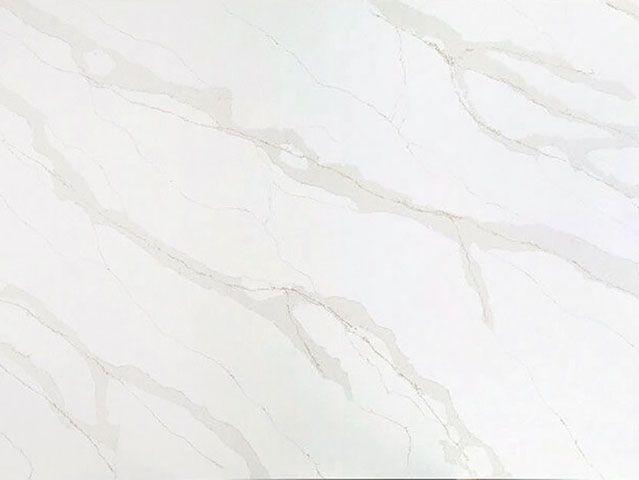 Calacatta Dorado Quartz Countertop Sample