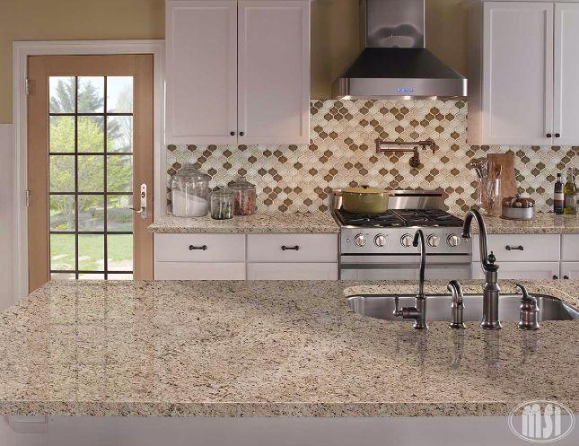 Giallo Ornamental Granite Countertop 