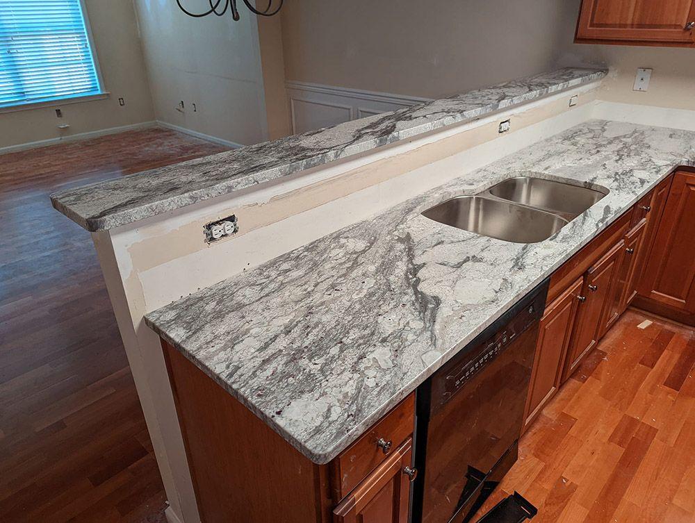 River White Granite Countertop