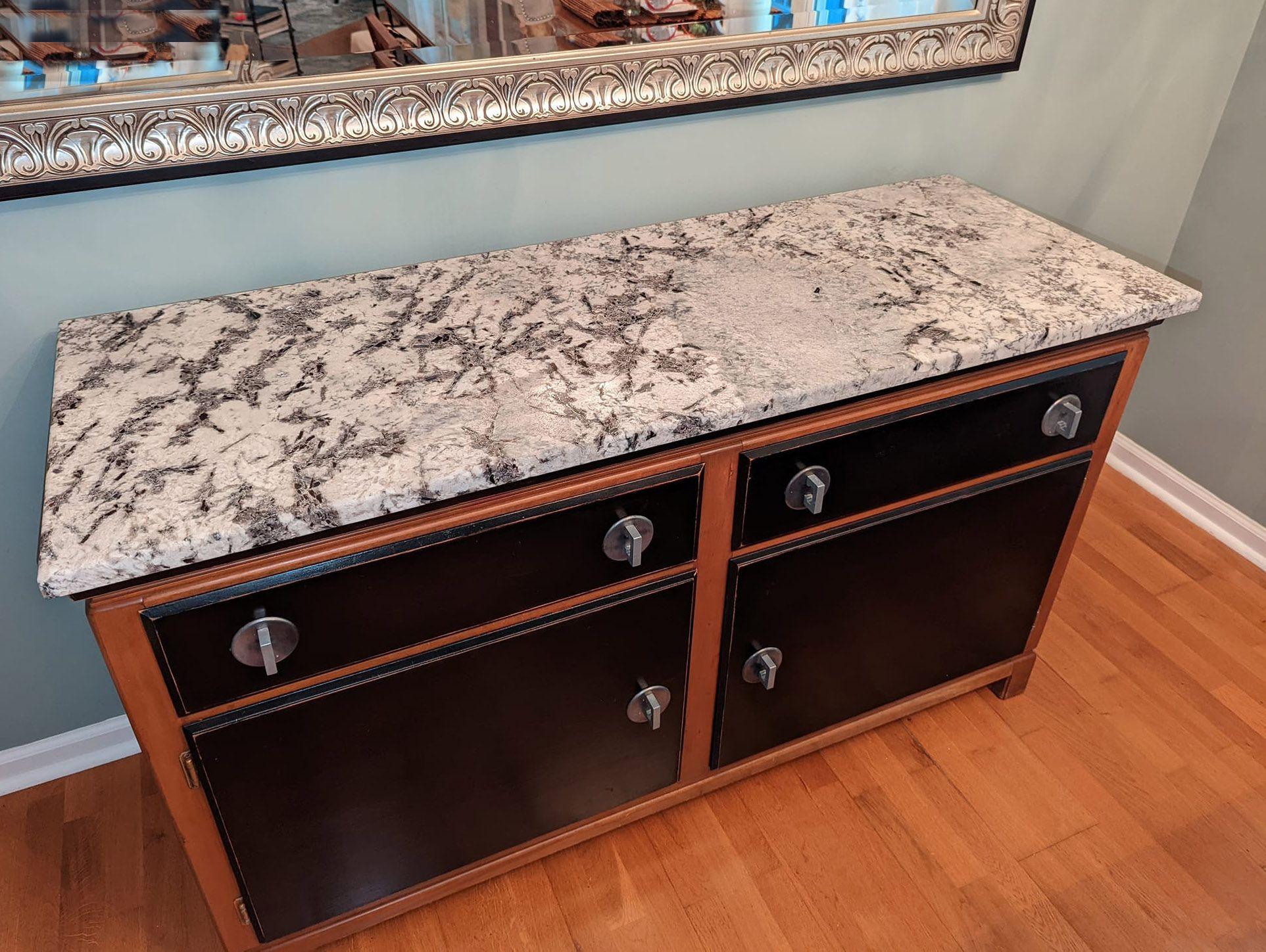 Alaska White Granite Cabinet Top