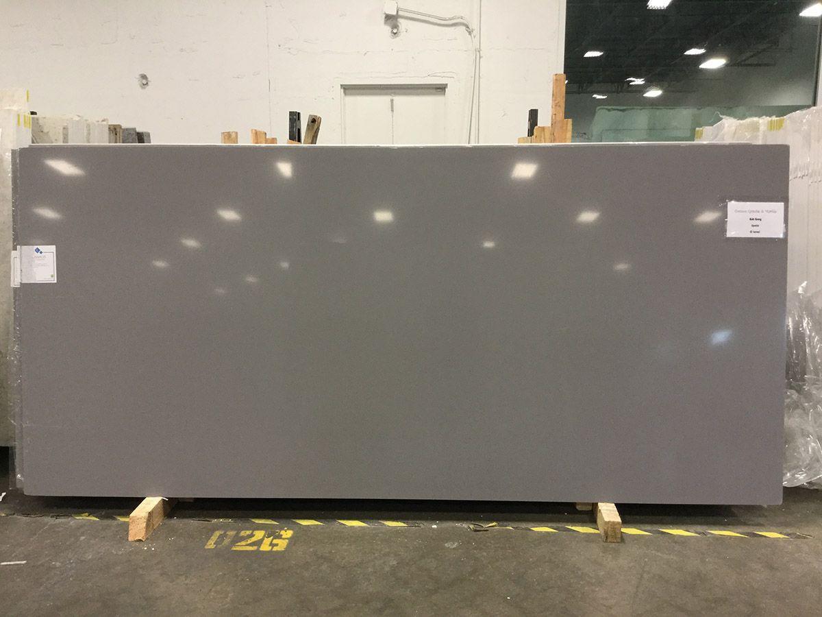 Ash Grey Quartz Slab