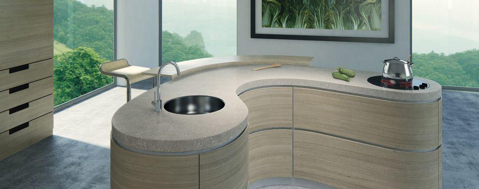 Bianco Drift Quartz Countertop