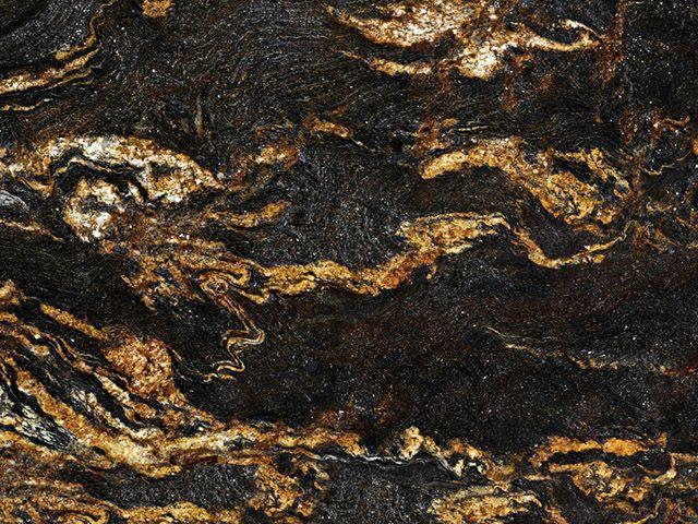 Black Fusion Granite Countertop Sample