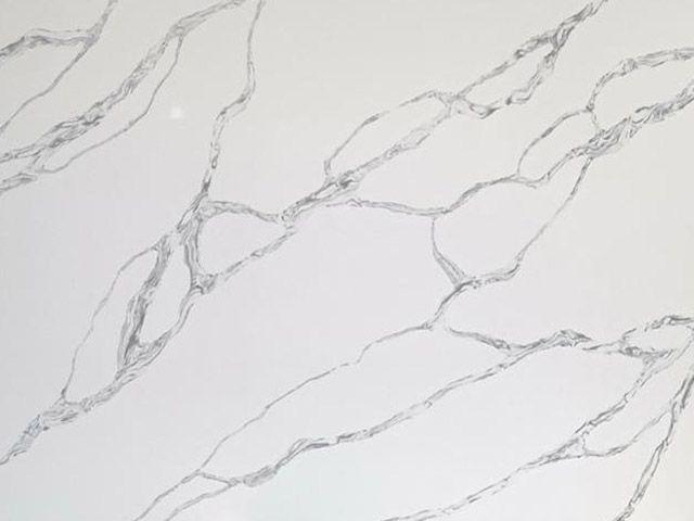 Calacatta Claudia Quartz Countertop Sample