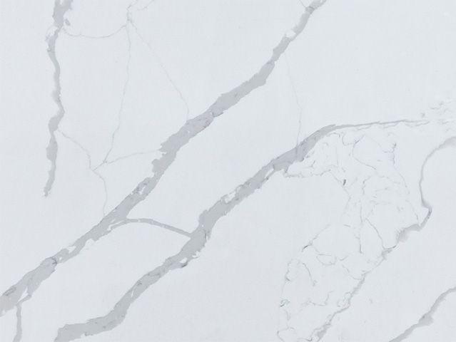 Calacatta Michelangelo Quartz Countertop Sample