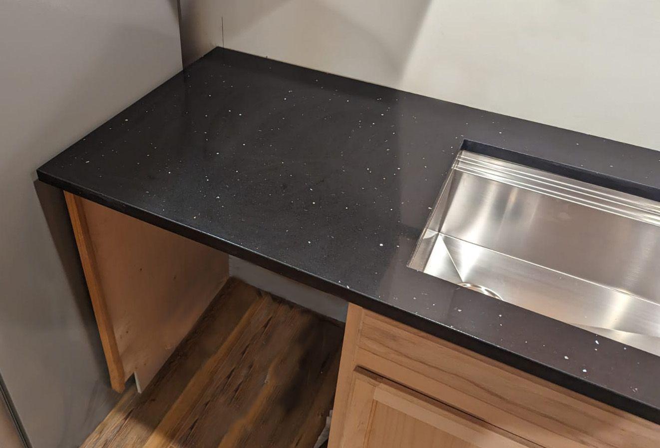 Starry Night Quartz Countertop