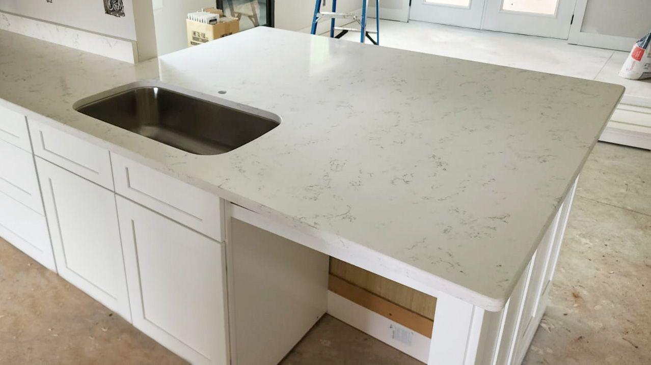 Super White Quartz Countertops