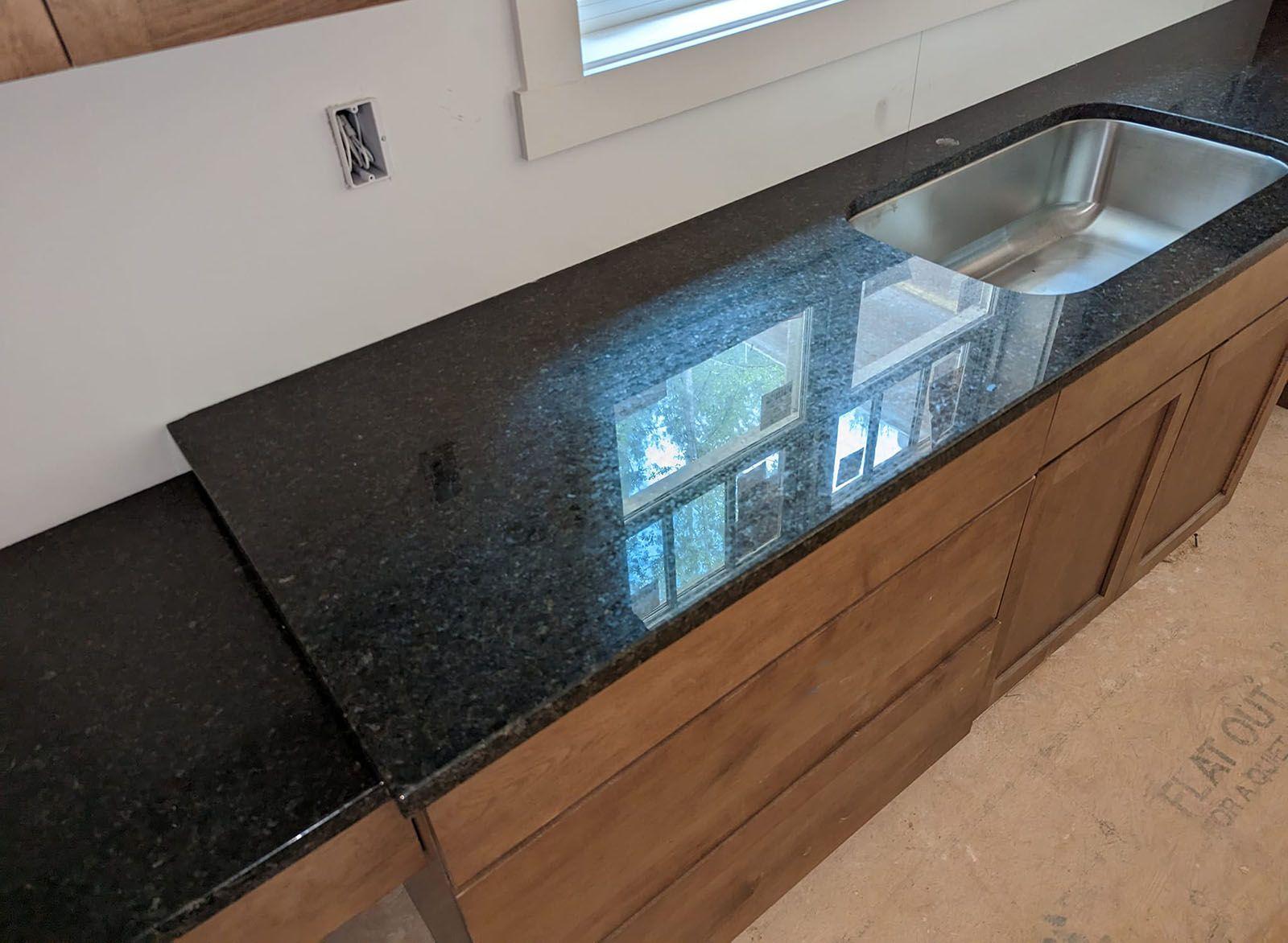 Uba Tuba Granite Countertops Polished