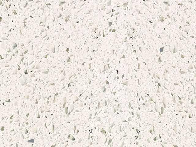 White Lace Quartz Countertop Sample